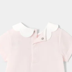 Jacadi Polos And T-Shirts|Baby girl short-sleeved T-shirt Jacadi Powder Pink