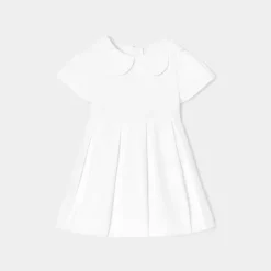 Jacadi Dresses|Baby girl sleeveless dress Jacadi White