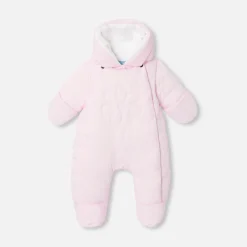 Jacadi Coats And Outerwear|Baby Snowsuits & Burnous|Baby girl snowsuit Jacadi Powder Pink