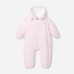 Jacadi Coats And Outerwear|Baby Snowsuits & Burnous|Baby girl snowsuit Jacadi Powder Pink