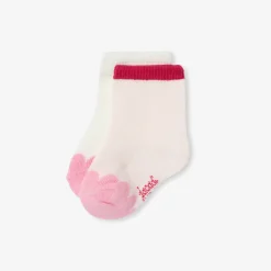 Jacadi Tights, Socks And Booties|Accessories|Baby girl socks duo Pink/Multicolour