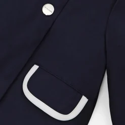 Jacadi Coats And Outerwear|Toddler Coats & Puffer Jackets|Baby girl Spring coat Jacadi Navy