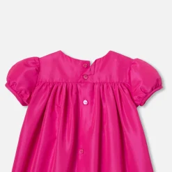 Jacadi Dresses|Baby girl taffeta dress Rose Bengale