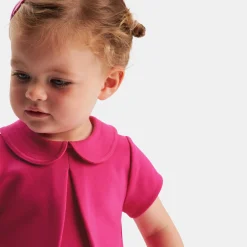 Jacadi Dresses|Baby girl trapeze dress Raspberry