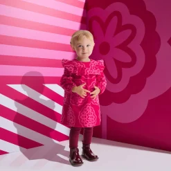 Jacadi Dresses|Baby girl velvet dress Multicolour