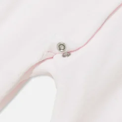 Jacadi Pajamas|Baby girl velvet pajamas Jacadi pale Pink