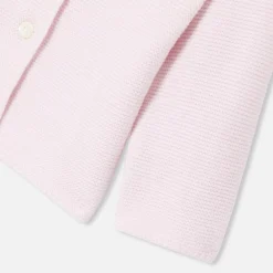 Jacadi Jumpers, Sweatshirts And Cardigans|Baby girl wool and cotton cardigan Jacadi pale Pink