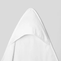 Jacadi Bath Towels And Bath Capes|Baby hooded bath towel Jacadi White