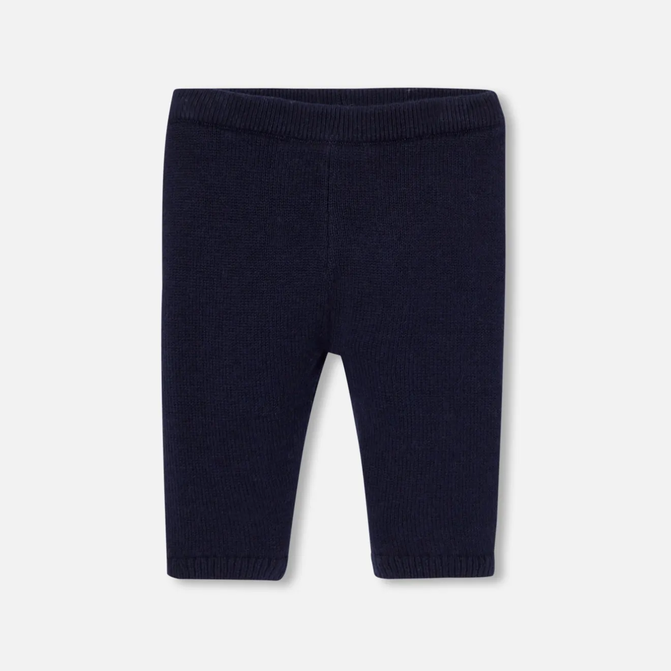 Jacadi Bloomers, Overalls And Sets|Baby jersey knit set Navy/Cream