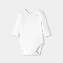 Jacadi Bodysuits|Baby long sleeve bodysuit Jacadi White