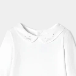 Jacadi Bodysuits|Baby long sleeve bodysuit Jacadi White