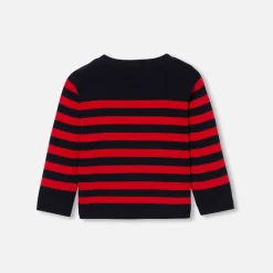Jacadi Sweaters, Sweatshirts And Cardigans|Cardigans, Sweaters And Sweatshirts|Baby navy sweater Navy/Red