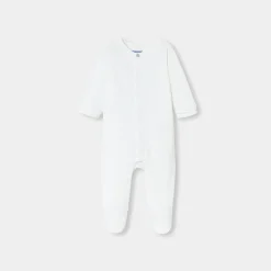 Jacadi Pajamas|Pajamas|Baby pattern velvet pajamas Jacadi White