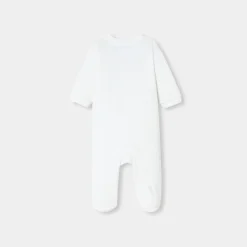 Jacadi Pajamas|Pajamas|Baby pattern velvet pajamas Jacadi White