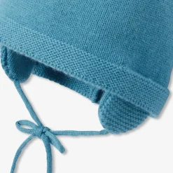 Jacadi Other Accessories|Beanies Scarves And Gloves|Baby plain hat Prussian blue