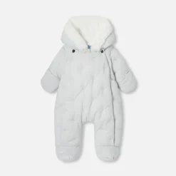 Jacadi Coats And Outerwear|Coats And Outerwear|Baby pramsuit Grey