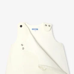 Jacadi Sleeping Bags And Blankets|Sleeping Bags And Blankets|Baby sleeping bag 6-24 months in linen Jacadi soft white