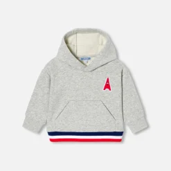 Jacadi Sweaters, Sweatshirts And Cardigans|Cardigans, Sweaters And Sweatshirts|Baby sweatshirt Jacadi light Heather Grey