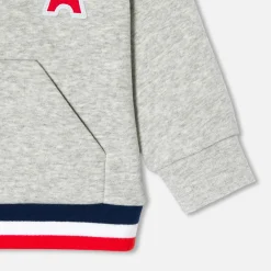 Jacadi Sweaters, Sweatshirts And Cardigans|Cardigans, Sweaters And Sweatshirts|Baby sweatshirt Jacadi light Heather Grey