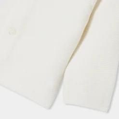 Jacadi Jumpers, Sweatshirts And Cardigans|Baby wool and cotton cardigan Jacadi soft white