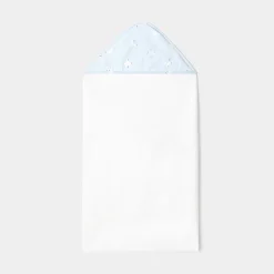 Jacadi Bath Towels And Bath Capes|Bath set White/Blue