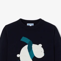 Jacadi Sweaters, Sweatshirts And Cardigans|Boy bear sweater Jacadi Navy