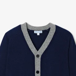 Jacadi Sweaters, Sweatshirts And Cardigans|Boy cardigan Navy/Multicolour
