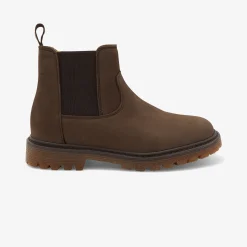 Jacadi Ankle Boots|Boy chelsea boots Brown