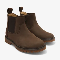 Jacadi Ankle Boots|Boy chelsea boots Brown