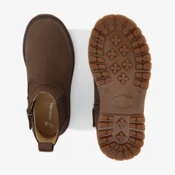 Jacadi Ankle Boots|Boy chelsea boots Brown