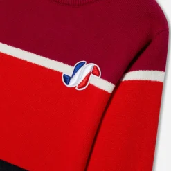 Jacadi Sweaters, Sweatshirts And Cardigans|Boy color block sweater Navy/Red