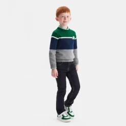 Jacadi Sweaters, Sweatshirts And Cardigans|Boy color block sweater Grey/Multicolour