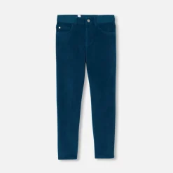 Jacadi Pants And Sweatpants|Boy corduroy pants Petrol blue