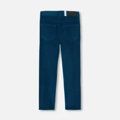 Jacadi Pants And Sweatpants|Boy corduroy pants Petrol blue