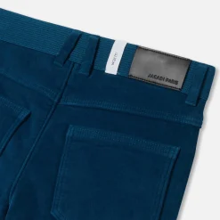 Jacadi Pants And Sweatpants|Boy corduroy pants Petrol blue
