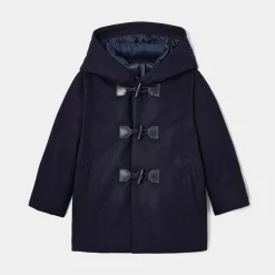 Jacadi Coats And Outerwear|Boy Coats & Puffer Jackets|Boy duffle coat Jacadi Navy