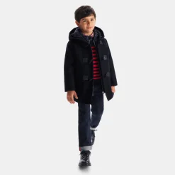 Jacadi Coats And Outerwear|Boy Coats & Puffer Jackets|Boy duffle coat Jacadi Navy