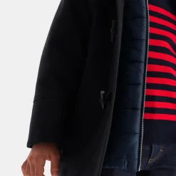 Jacadi Coats And Outerwear|Boy Coats & Puffer Jackets|Boy duffle coat Jacadi Navy