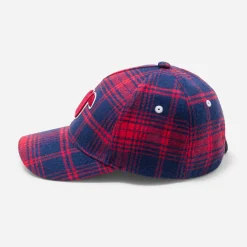 Jacadi Other Accessories|Hats And Caps|Boy flannel cap Navy/Red