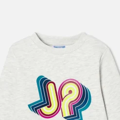 Jacadi Sweaters, Sweatshirts And Cardigans|Boy fleece sweatshirt Heather Beige