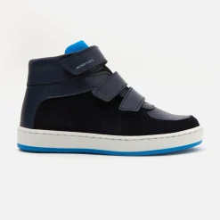Jacadi Sneakers|Boy high top sneakers Jacadi Navy