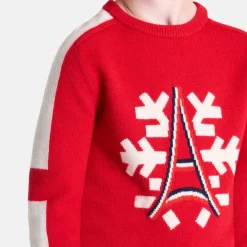 Jacadi Sweaters, Sweatshirts And Cardigans|Boy Holiday sweater Brick red