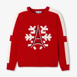 Jacadi Sweaters, Sweatshirts And Cardigans|Boy Holiday sweater Brick red