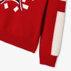 Jacadi Sweaters, Sweatshirts And Cardigans|Boy Holiday sweater Brick red
