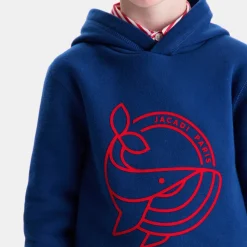 Jacadi Sweaters, Sweatshirts And Cardigans|Boy hoodie Dark Blue