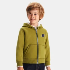 Jacadi Sweaters, Sweatshirts And Cardigans|Boy hoodie Foliage green
