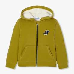 Jacadi Sweaters, Sweatshirts And Cardigans|Boy hoodie Foliage green