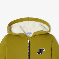 Jacadi Sweaters, Sweatshirts And Cardigans|Boy hoodie Foliage green