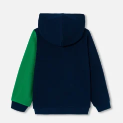 Jacadi Sweaters, Sweatshirts And Cardigans|Boy hoodie Navy/Green