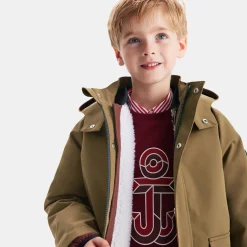 Jacadi Coats And Outerwear|Boy Coats & Puffer Jackets|Boy 3-in-1 parka Clay